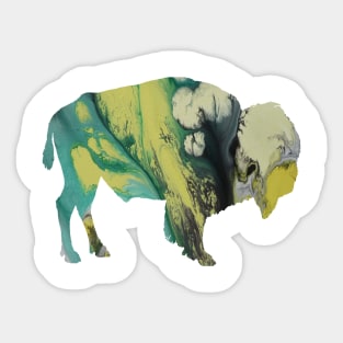 Bison Sticker